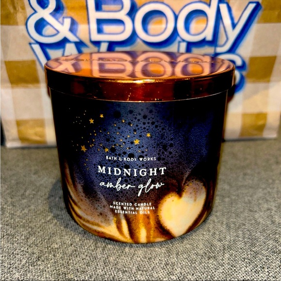 Bath & Body Works | Accents | Bath Body Works Midnight Amber Glow 3 ...